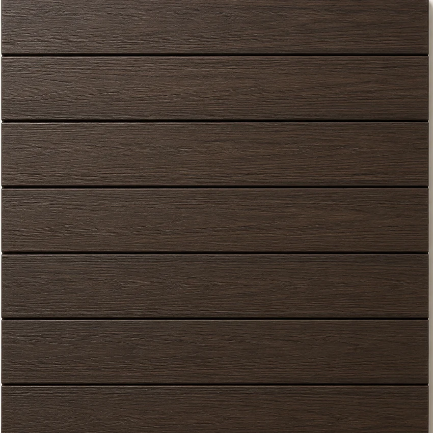 Dark outdoor deck